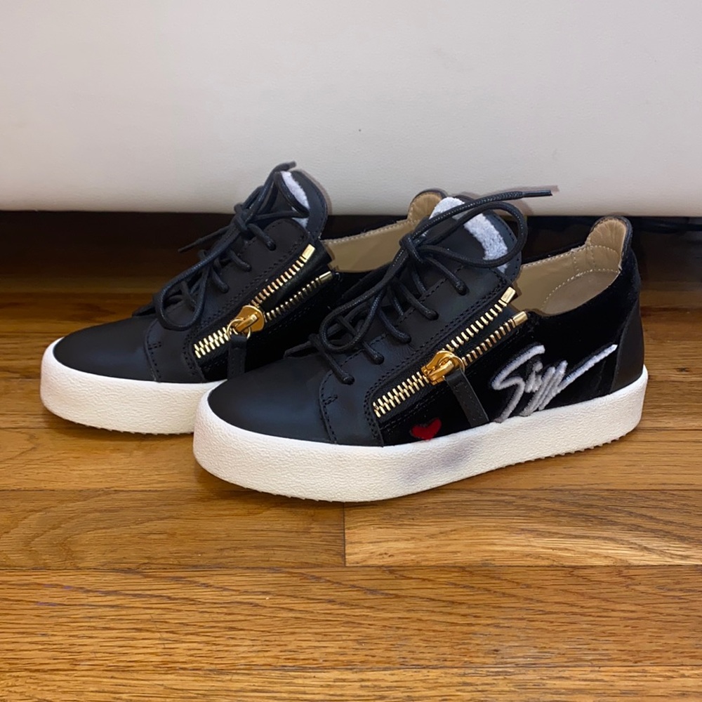 Giuseppe Zanotti Black Sneakers
